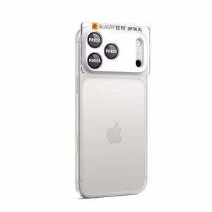 Spigen Optik Pro XL Camera Lens Glass jaoks iPhone 17 Pro Max - Silver