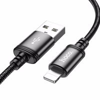 Kaabel USB A to Lightning Hoco 2,4A 3 m X91 must