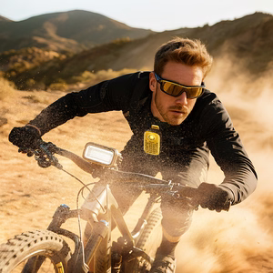 Joyroom Maya JR-MS03 portable Bluetooth speaker with built-in flashlight, resistant - kollane