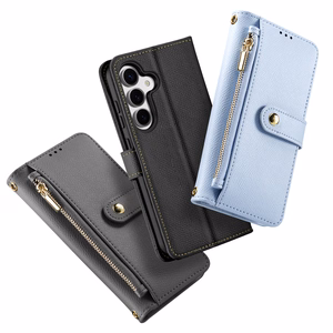 Dux Ducis Lawa Leather Ümbris jaoks Samsung Galaxy S25+ with Detachable Magnetic Wallet - sinine