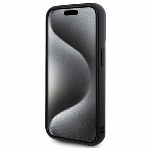 Karl Lagerfeld 3D Rubber Signature Ümbris jaoks iPhone 15 Pro Max - must
