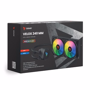 SAVIO VELOX 240 mm CPU vedelikjahuti ARGB-ga