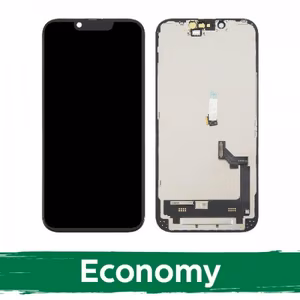 LCD ekraan ühilduv iPhone 16e must (INCELL / Economy) /*Removable IC*/
