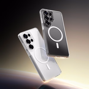 Rock Crystal Transparent Series magnetümbris Samsung Galaxy S26 Plus jaoks läbipaistev