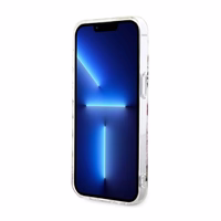 Guess Flower MagSafe ümbris jaoks iPhone 14 - läbipaistev