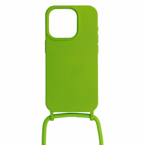 Strap Silicone Ümbris jaoks Iphone 14 Pro Max design 1 roheline