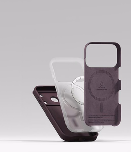 Ringke MagSafe silikoonist ümbris seadmele iPhone 18 Pro – tumekirsipunane