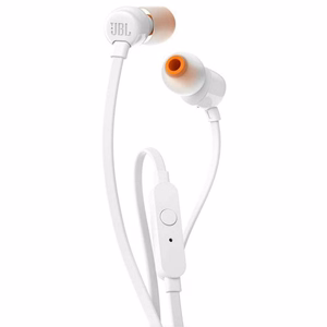JBL T110 Wired In-Ear Headphones Mini Jack 3.5mm - White