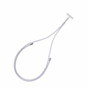3mk EasyClip telefoni kaelapael, hall (hõbedased detailid)