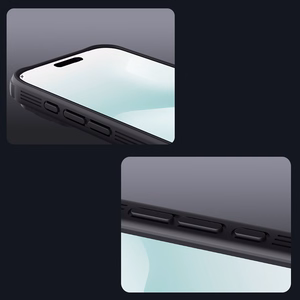 Nillkin CamShield Pro MagSafe Compatible Ümbris jaoks iPhone 17 Pro Max - Läbipaistev Must