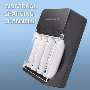 Qoltec 50653 – NiMH R03/AAA ja R6/AA akude laadija