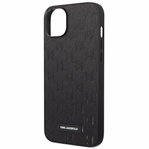 Karl Lagerfeld KLHCP14MSAKLHPK iPhone 14 Plus 6.7 "hardcase must / must Saffiano Mono Metal Logo
