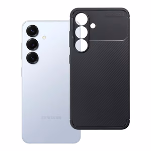 Ümbris jaoks Samsung S25 Carbon Premium must
