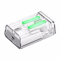 TWS Joyroom JR-TC1 IceLens Series juhtmevaba kõrvaklapid with LED lights - valge