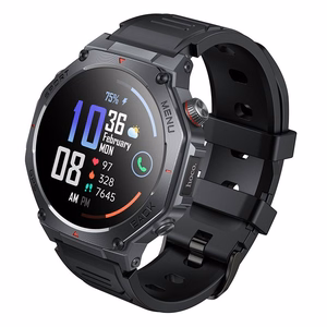 Nutikell Hoco 1,43" AMOLED GPS kõnefunktsiooniga Y37 must