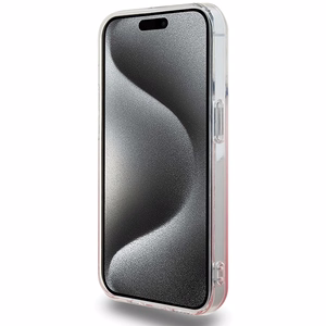 Hello Kitty IML Gradient Electrop Kitty Head ümbris jaoks iPhone 14 Pro - roosa