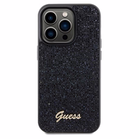 GUESS ümbris jaoks IPHONE 14 Pro GUHCP14LPMSDGSK (Disco Metal Script) must