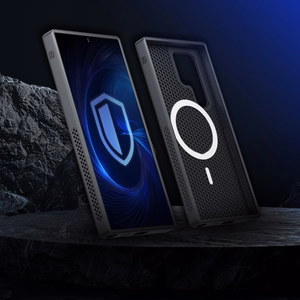Чехол 3mk COOLing MagCase для Samsung Galaxy S25 Ultra - чёрный