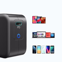 Choetech GaN USB Type C wall Laadija 61W Power Delivery must (Q6006)