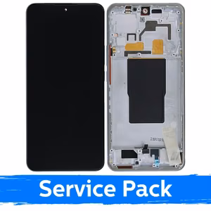 LCD ekraan ühilduv Xiaomi 12T/12T Pro raamiga hõbedane (Service Pack)