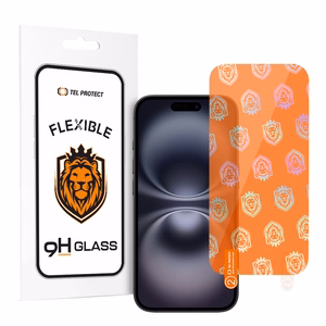 Tel Protect Best Flexible Hybrid karastatud klaas iPhone 16 Plus