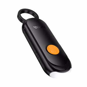Apple Find Myga ühilduv taskulambiga lokaator Hoco E99 must
