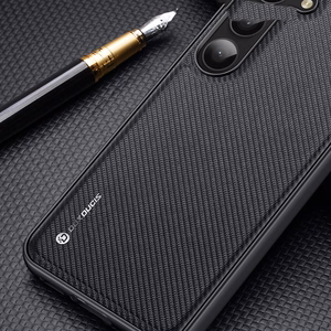 Dux Ducis Fino чехол Samsung Galaxy S23+ с силиконовой рамкой серый