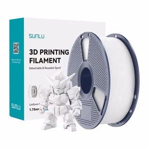 Sunlu PLA+ 2.0 filament (valge)
