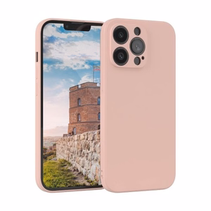 Telefoni ümbris Liquid Silicone Samsung S937 S25 Edge roosa