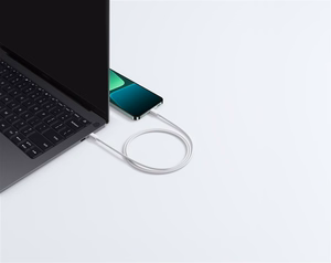 Xiaomi 3A kootud USB-C kuni USB-C kaabel (1m), valge