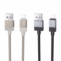 Kaabel USB A to Lightning Hoco 2,4A 1 m X110 must