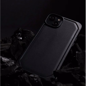 X-Doria Raptic Slim ümbris seadmele iPhone 14 Pro Max, biolagunev, must