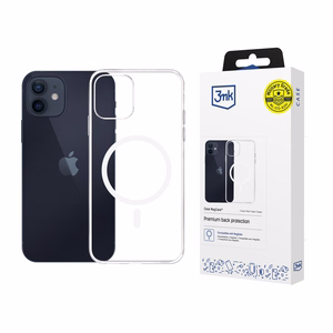 3mk Clear MagCase jaoks Apple iPhone 12/12 Pro - läbipaistev