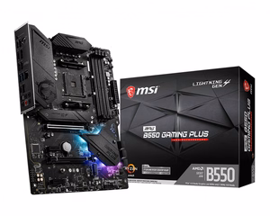 MSI MPG B550 Gaming Plus emaplaat AMD B550 Socket AM4 ATX