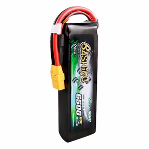 Gens Ace G-Tech 6500 mAh 11,1 V 60C 3S1P Lipo-aku komplekt koos XT90-Bashing-seeriaga