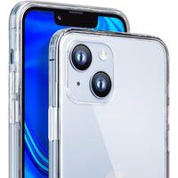 Silikoonist ümbris iPhone 14-le 3mk Clear Case sarjast - läbipaistev