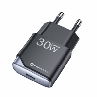 Phone laadija Forcell F-Energy Ultra Slim GaN III USB C PD QC4.0 3A 30W B130101-E must