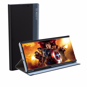 New Sleep View Ümbris with flap and stand jaoks Samsung Galaxy A35 - must