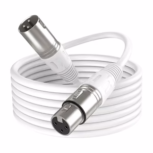 Fifine XLR L9C Cable, 180 cm (white)