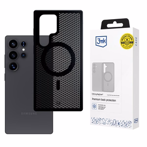Чехол 3mk COOLing MagCase для Samsung Galaxy S25 Ultra - чёрный