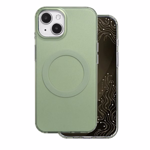 Tecto Shield Mistiq Mag ümbris mudelile iPhone 13 / 14 6,1", oliivroheline