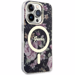 Guess GUHMP14LHCFWSK iPhone 14 Pro 6.1" must/must hardcase Flower MagSafe