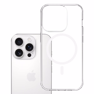 3mk Armor MagCase jaoks iPhone 15 Pro - Läbipaistev