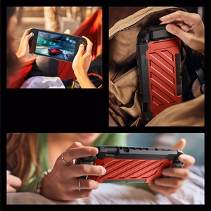 Supcase Unicorn Beetle Pro Ümbris jaoks Nintendo Switch 2 - Punane and Must