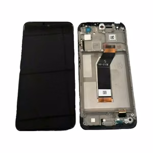 LCD ekraan Xiaomi Redmi 10 2022 puuteekraaniga ja raamiga must originaal (teeninduspackett)
