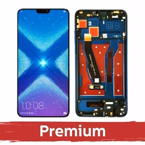 LCD ekraan ühilduv Huawei Honor X8 (4G) raamiga / sinine / OEM