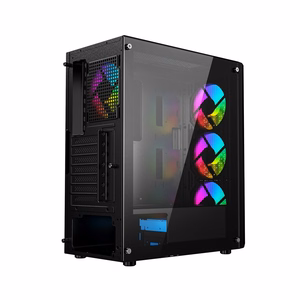 Gembird CCC-FC-400X Fornax 400X Gaming ARGB must arvutikorpus