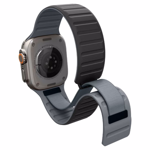 Spigen Athlex Air M rihm Apple Watch 44 / 45 / 46 / 49 mm jaoks, must ja hall