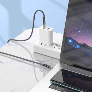 Kaabel USB C to USB C Hoco 3A 60W 1,2 m U121 must
