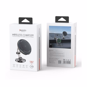 YESIDO MAGNETIC CAR HOLDER C306 JUHTMEVABA 15W, MAGSAFE must